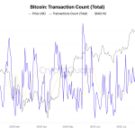 The hidden signal in Bitcoin’s 439k daily transactions and falling big trades