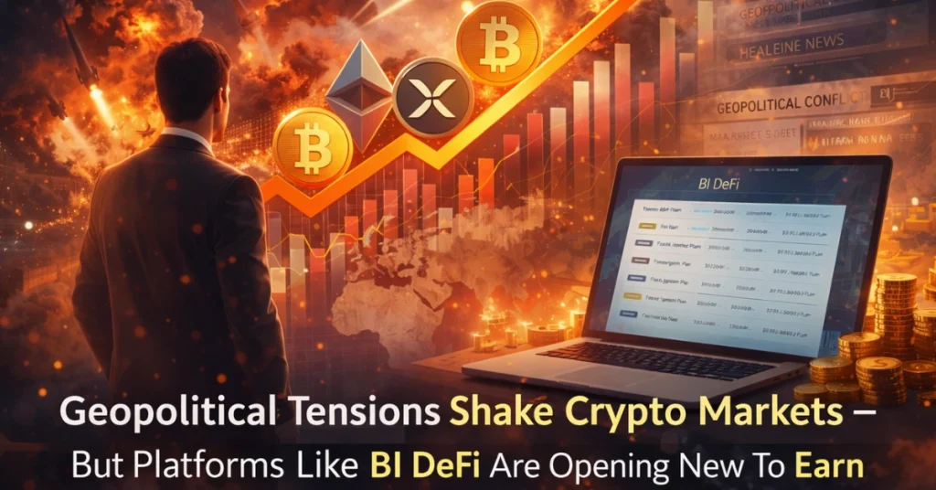 While Markets React to Global Conflict, BI DeFi Users Are Still Earning