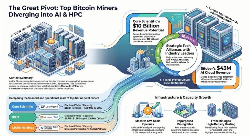 Data proves Bitcoin must retake $80k soon or risk BTC miners being shut down and replaced with $4B in AI revenue