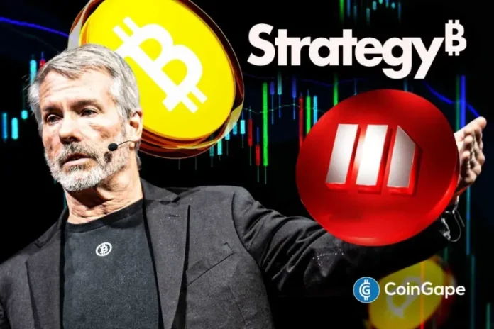 <p>MSTR stock price surges by more than 3% in premarket on Monday amid buzz that Michael Saylor’s Strategy is set to announce its largest BTC purchase today. Analysts’ forecasts signaled a bullish stance on MicroStrategy stock amid upside momentum in Bitcoin. MSTR Stock Rises 3% amid Bullish Analysts’ Forecasts MSTR stock price jumped by over</p>
<p>The post <a href="https://coingape.com/news/stocks/heres-why-mstr-stock-price-could-rally-today/">Here’s Why MSTR Stock Price Could Rally Today?</a> appeared first on <a href="https://coingape.com/">CoinGape</a>.</p>
<br>