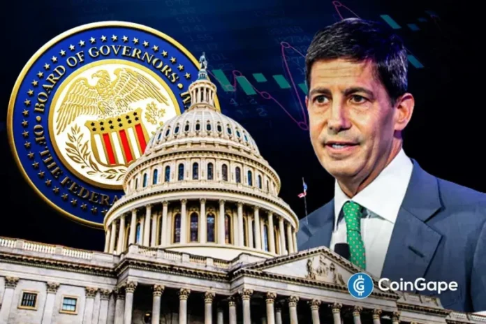 The Senate Banking Committee has advanced pro-crypto Kevin Warsh’s nomination to become the next Federal Reserve chair and will now head to the Senate floor for a final vote. This comes ahead of the Fed meeting today, where the FOMC is likely to hold rates steady in possibly Jerome Powell’s last meeting as Fed chair.
The post <a href="https://coingape.com/senate-committee-advances-kevin-warshs-nomination-as-fed-chair-ahead-of-fed-meeting/">Breaking: Senate Committee Advances Kevin Warsh’s Nomination as Fed Chair Ahead of Fed Meeting</a> appeared first on <a href="https://coingape.com/">CoinGape</a>.