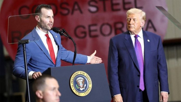 <p class="speakable">President Donald Trump took a bow Tuesday night for his 5-0 record for his endorsed candidates in the Republican elections held in Mississippi and Georgia.</p>
<p class="speakable">‘March 10th election update: 5 wins, 0 losses,’ an election night image posted to Truth Social blared. ‘President Trump endorsements 100%.’</p>
<p>The image hailed a 4-0 record in Mississippi (Sen. Cindy Hyde-Smith, R-Miss.; Reps. Mike Ezell, R-Miss.; Rep. Michael Guest, R-Miss.; Rep. Trent Kelly, R-Miss.) and 1-0 in Georgia, albeit with a bullet.</p>
<p>‘President Trump’s endorsed candidates keep winning because Republican voters trust his leadership and want America First champions in Congress,’ RNC spokeswoman Emma Hall told Fox News Digital in a statement. ‘From cutting taxes to securing the border, every Republican candidate in the country is proudly running on President Trump’s record and competing for his endorsement because it remains the single most decisive factor in GOP primaries.’</p>
<p>In one of the marquee matchups, an all-party special election for an open House seat, Republican Clay Fuller earned an April 7 runoff against Democrat Shawn Harris for the seat vacated by former Rep. Marjorie Taylor Greene, R-Ga., in Georgia’s ‘solid red’ 14th Congressional District.</p>
</p>
<p>‘Clay Fuller is going to be a fantastic Congressman in representing the Great State of Georgia,’ Trump wrote Wednesday morning on Truth Social.</p>
<p>‘Now we have to be careful and finish it off. MAKE AMERICA GREAT AGAIN!!!’</p>
<p>While Fuller did not earn the special election victory, and Harris won the most votes (37.3%) in a 17-candidate field that included nine Republicans, Harris only had to outdistance two Democrats. Fuller trailed Harris by only 3,000 votes at 34.9%. Republican Colton Moore finished third and out of the running at 11.6%, while no other candidate reached 5%.</p>
</p>
<p>‘I think the Republican Party is going to unite around us because they know that the Democrat is too dangerous,’ Fuller said Tuesday night. ‘We can’t have a Democrat representing Georgia 14. That would be a tragedy for our community, a tragedy for Georgia 14 and a tragedy for the MAGA movement.’</p>
<p>The total number of votes cast across all candidates in this election result thus far is 115,823, and Republicans outdistanced Democrat votes by nearly 20 points. GOP candidates garnered a total of 59.7%, while Democrats had 39.8% and independents had less than 1%.</p>
<p>‘Congratulations to Clay Fuller, of Georgia’s 14th Congressional District, on getting such a high percentage of the vote with 12 Republicans running,’ Trump wrote Tuesday night on Truth Social. ‘We want to make the next vote ‘TOO BIG TO RIG.’ Clay will be a GREAT Congressman — HE WILL NEVER LET YOU DOWN!’</p>
<p>Fuller was a White House fellow in the first Trump administration and is a lieutenant colonel in the Georgia Air National Guard. He finished fourth in the 2020 Republican primary that Greene won. He credited Trump’s nod for propelling him to the runoff.</p>
<p>‘They want to know who President Trump was endorsing in this race,’ Fuller said. ‘And that’s why they came out in droves to support him, because they want an America First fighter on Capitol Hill fighting for his policies that are going to make a difference for our community.’</p>
</p>
<p>Harris said he is not worried about further Trump intervention.</p>
<p>‘If Donald Trump wants to come and do what he wants to do, that’s his business,’ he said.</p>
<p>The House GOP majority is a narrow 218-214 right now, making the Fuller-Harris April 7 runoff an important one for upcoming 2026 votes. There are two other vacancies awaiting special elections this year, including blue-state seats formerly held by New Jersey Democrat Gov. Mikie Sherrill, who resigned from the House in November, and the late Rep. Doug LaMalfa, R-Calif., who died Jan. 6.</p>
<p>Illinois is next up on the GOP primary schedule on Tuesday, March 17, when three Trump-endorsed candidates are incumbents: Reps. Mike Bost, R-Ill., Mary Miller, R-Ill., and Darin LaHood, R-Ill.</p>
<div caption="Terry Schilling of American Principles Project discusses Sen. John Thune" s="" outlook="" on="" the="" save="" america="" act="" and="" senate="" filibuster.="" president="" donald="" trump="" believes="" bill="" will="" guarantee="" republican="" midterm="" wins.'="" originalimageurl="https://cf-images.us-east-1.prod.boltdns.net/v1/static/694940094001/b7841378-4efb-494a-8df3-f4b6fe65159d/07486e43-20eb-48d5-ae0c-37ed85efc0ca/1280x720/match/image.jpg" class="embed-media fn-video"><!----> </p>
<div class="video-container">
<div data-video-tags="on_air,on_air|fox_friends_first,personality,personality|carley_shimkus,review_app_vod,primary_politics,politics|person|donald_trump" data-video-title="Trump calls for GOP unity around SAVE America Act" data-video-id="6390729252112" data-video-domain="foxnews" data-video-type="CLIP" data-widget-type="embed" class="m video-player" style="width: 100%; height: 100%;"> </div>
</div>
</div>
<p>The next big GOP primary challenge forged by Trump is frequent MAGA foil Rep. Thomas Massie, R-Ky., on May 19. Trump-backed <u>Ed Gallrein</u> is vying for that seat.</p>
<p>‘I predict that ‘Representative’ Thomas Massie will go down as the WORST Republican Congressman in the long and fabled history of the United States Congress, even worse than Crazy Liz Chaney, Cryin’ Adam Kinzinger, and Marjorie ‘Traitor’ Brown (Remember, Green turns to Brown under stress!),’ Trump wrote Wednesday morning on Truth Social.</p>
<p>‘They are all misfits and losers, but Massie, who is running against a great American Patriot in the Kentucky Primary, will hopefully lose BIG. I LOVE KENTUCKY!!!’</p>
<p><i>The Associated Press contributed to this report.</i></p>
<p></p>
<div>This post appeared first on FOX NEWS</div>
<br>